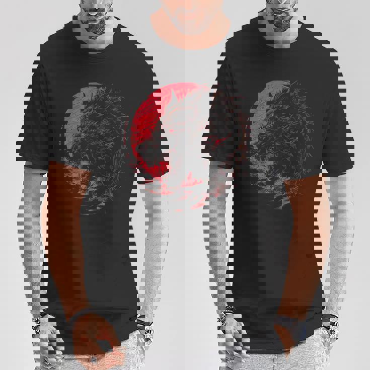 Fenrir Norse Wolf Tシャツ 面白い贈り物