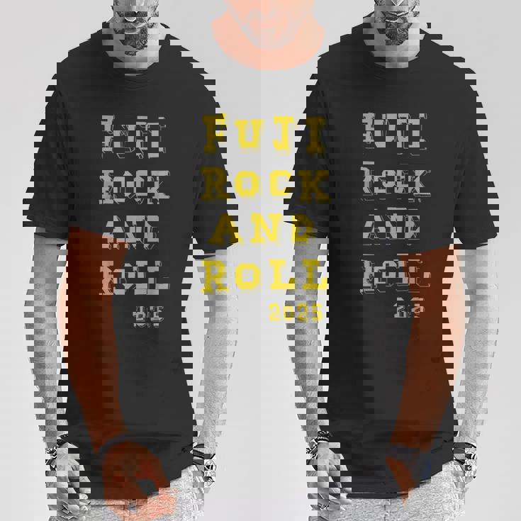 Fuji Rock And Roll 2025 Amazon Limited Color Tシャツ 面白い贈り物