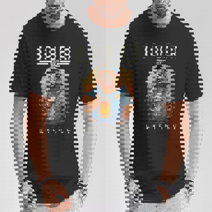 Bober Bóbr Kurwa Polish Kurwa Bober Tシャツ 面白い贈り物