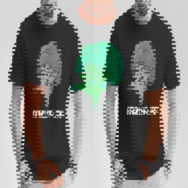 Brocco-Lee Punegetable Love ブロッコリー ビーガンダイエット Tシャツ 面白い贈り物