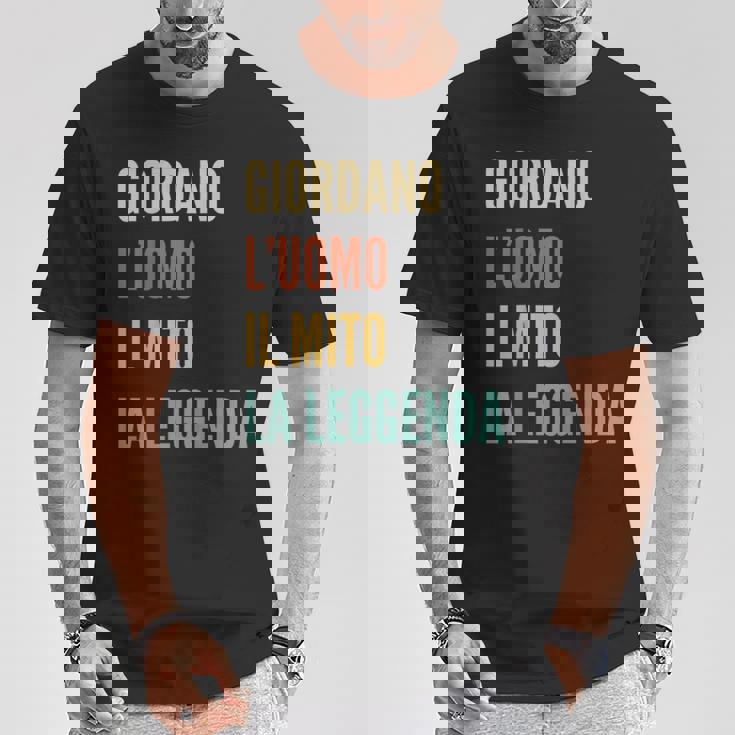 Italian First Name Giordano Tシャツ 面白い贈り物