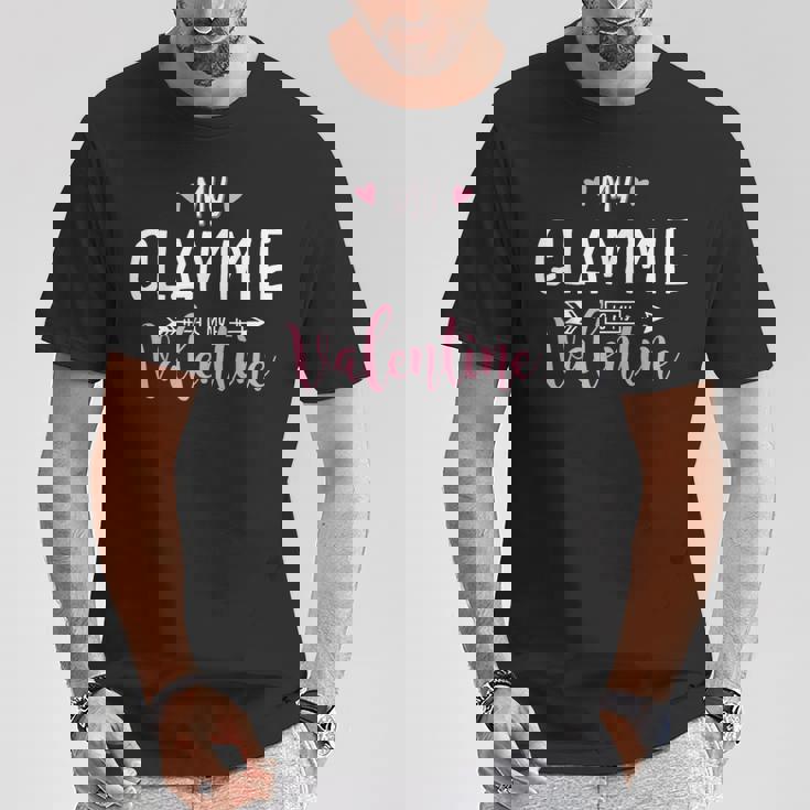 My Glammy Is Myalentine パーティーギフト Tシャツ 面白い贈り物