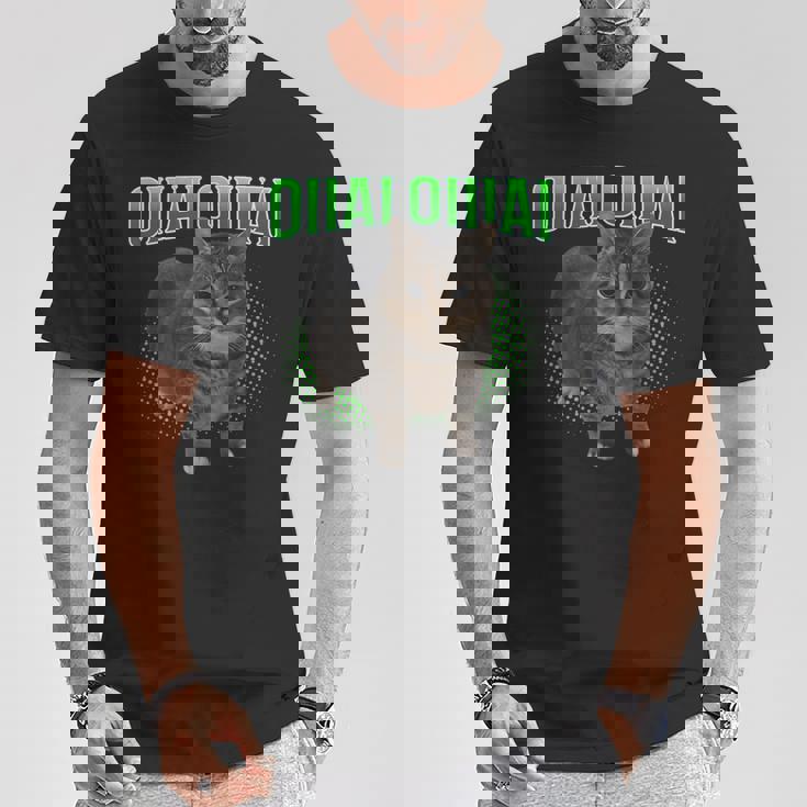 Oiia Oiia スピニングキャット ミーム おおいあい Tシャツ 面白い贈り物