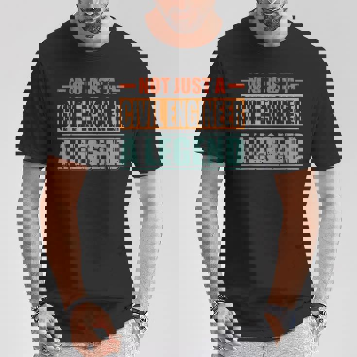 Quote Retro Civil Engineer Tシャツ 面白い贈り物