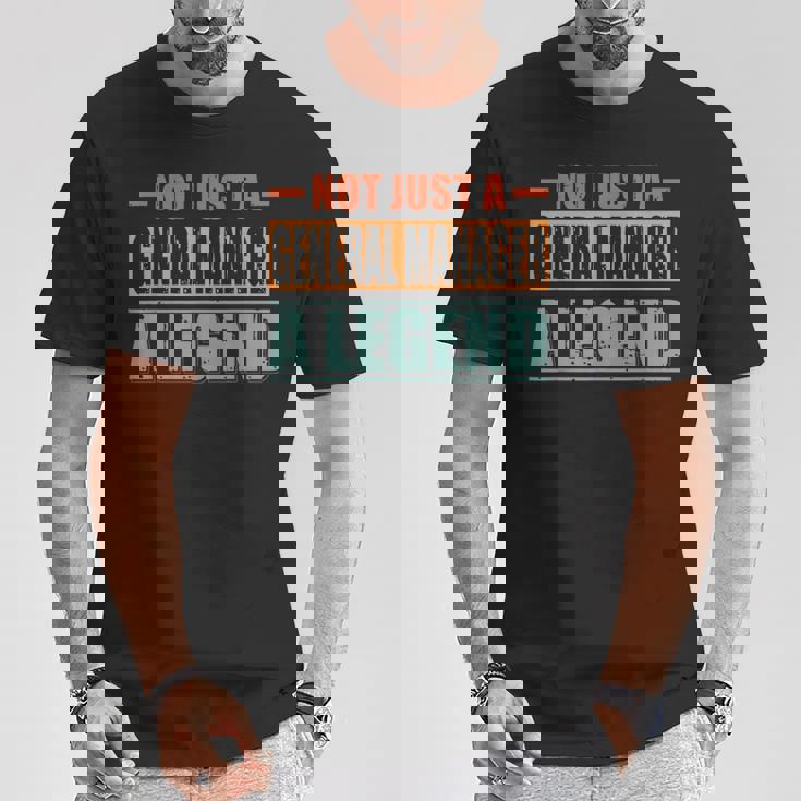 Quote Retro General Manager Tシャツ 面白い贈り物