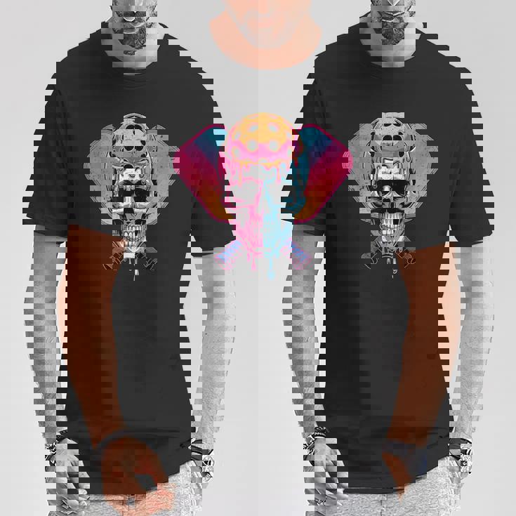 Game Overkull ピックルボール パドル ドリップグラフィック Tシャツ 面白い贈り物