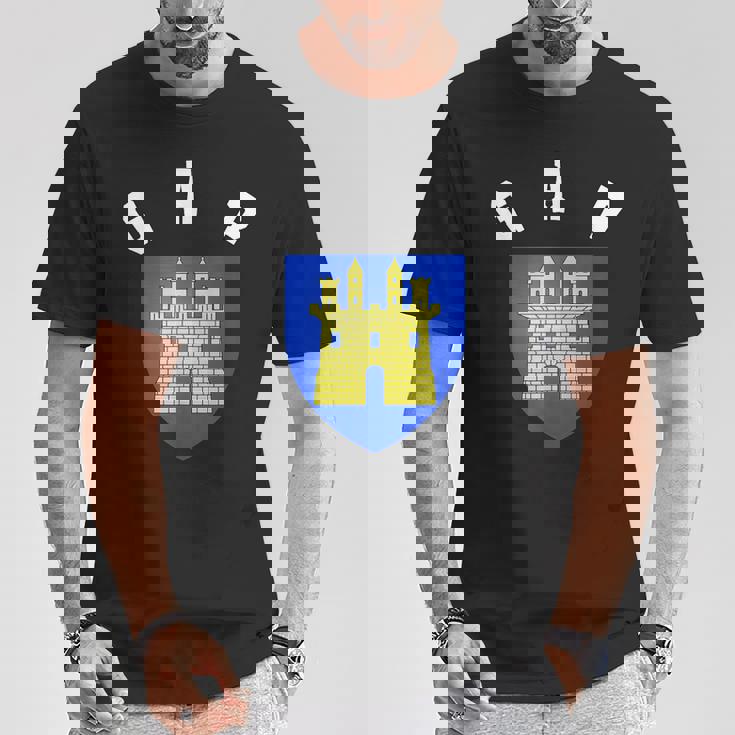 Gap Coat Of Arms 旗 フットボール Tシャツ 面白い贈り物