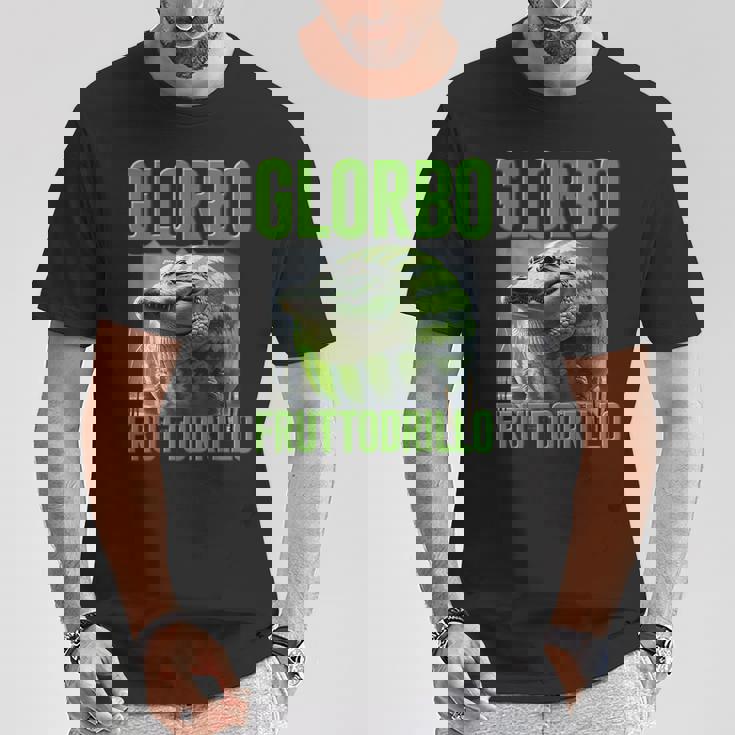 Glorbo Fruttodrillo Ai モンスター イタリアン ブレイン ロート キッズ 男の子 Tシャツ 面白い贈り物