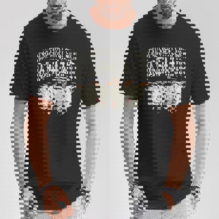 Goat I Have More Than A Lawn Mower Goat Tシャツ 面白い贈り物