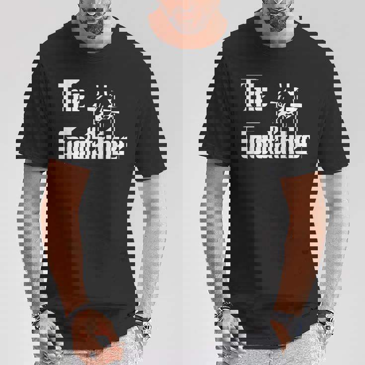 The Goodfather 父の日 ギフト グラフィック ホワイト Tシャツ 面白い贈り物