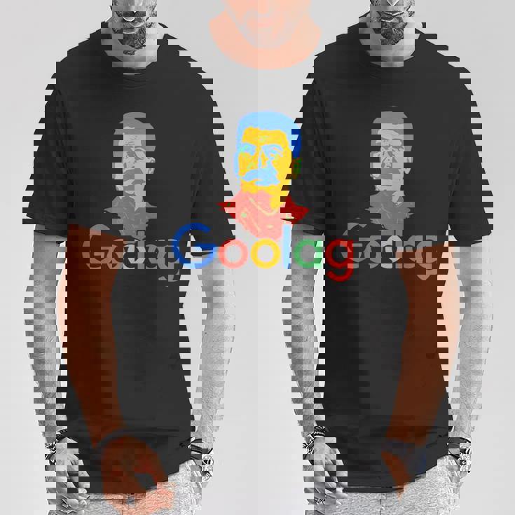 Goolag ファニーソビエト時代政治ジョーク 言論の自由スターリン Tシャツ 面白い贈り物