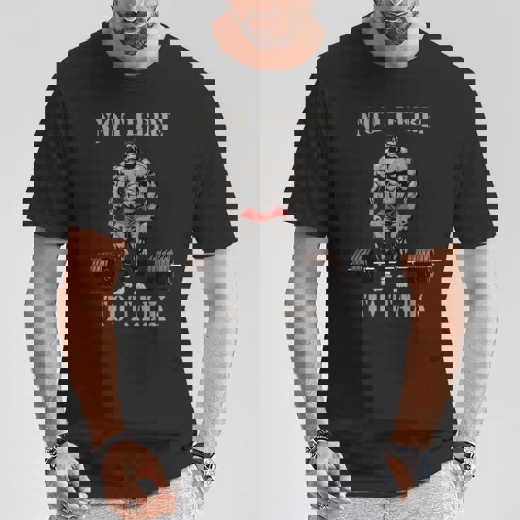 Gorilla ダンベル ワークアウト ジム ゴリラ ボディビルダー エイプ Tシャツ 面白い贈り物