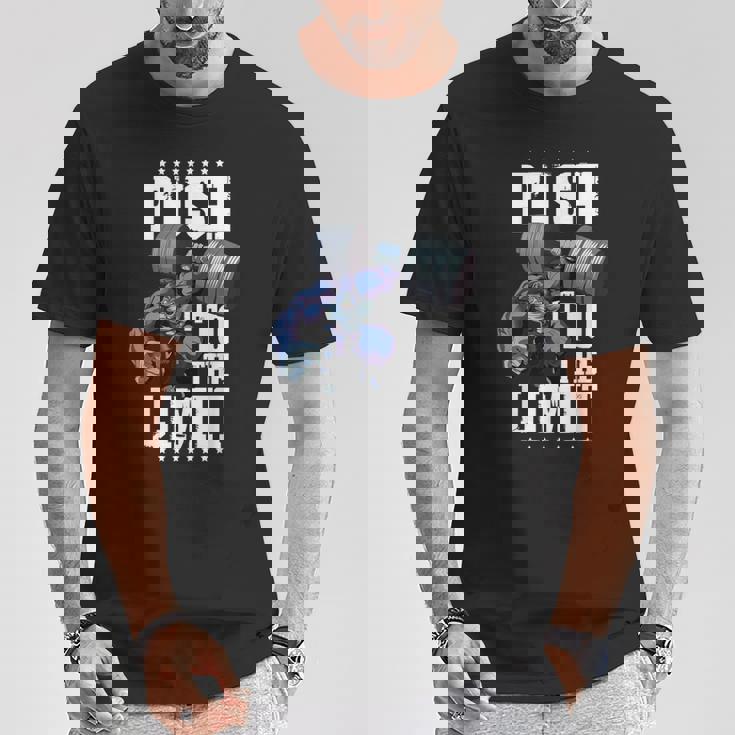 Gorilla プッシュリミットワークアウトダンベル ボディビルディング ジム フィットネス Tシャツ 面白い贈り物