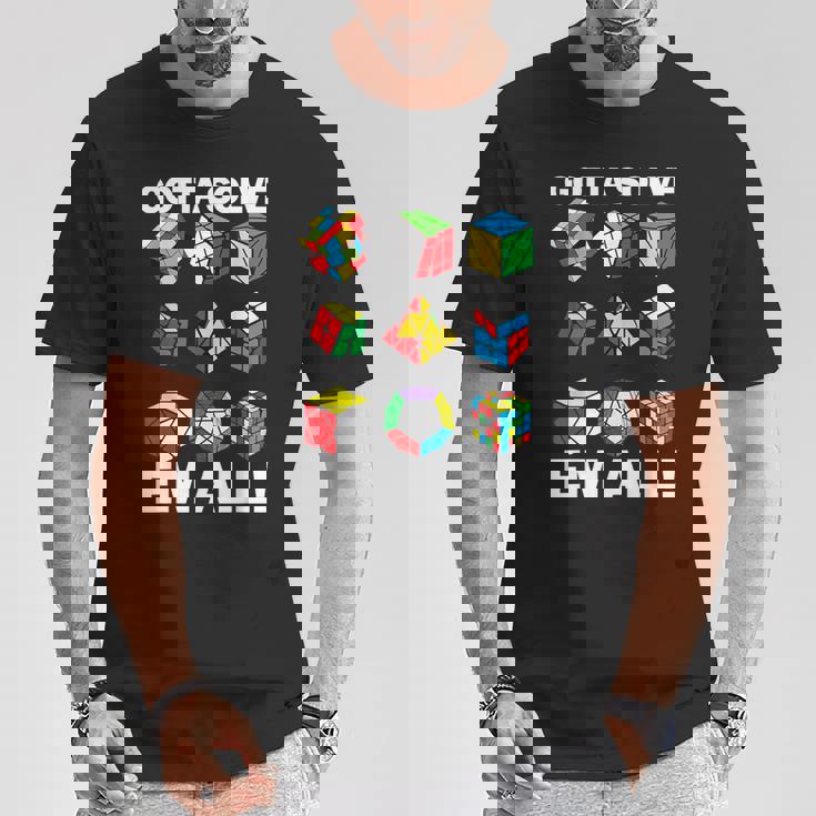 Gottaolve Em Allpeed Cuber パズルキューブ スピードキューブ Tシャツ 面白い贈り物