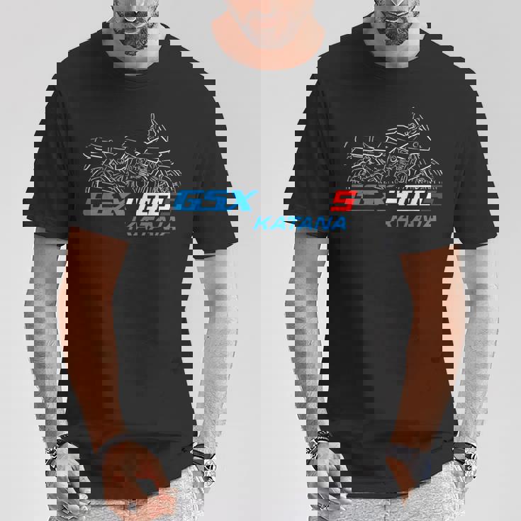 Gsx400s Katana 1992-96 スポーツツーリングライダー用 オートバイ Tシャツ 面白い贈り物