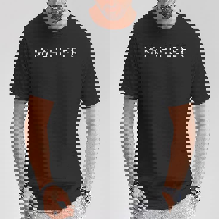 Gustav Mahler Manga Larga Camiseta unisex Regalos divertidos