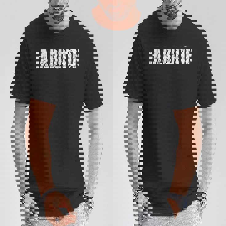 Haliburton グラフィックtシャツ Tシャツ 面白い贈り物