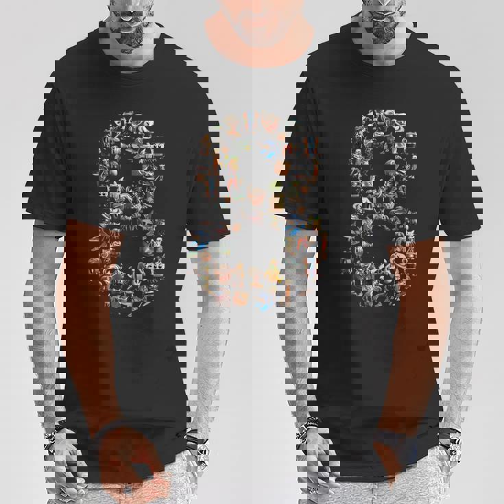 Happy 8Th Birthday 男の子 イタリアン ブレイン ミーム パーティー 面白い Tシャツ 面白い贈り物