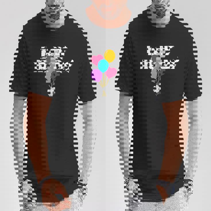 Happy Birthdayお誕生日おめでとう お誕生日おめでとう Tシャツ 面白い贈り物