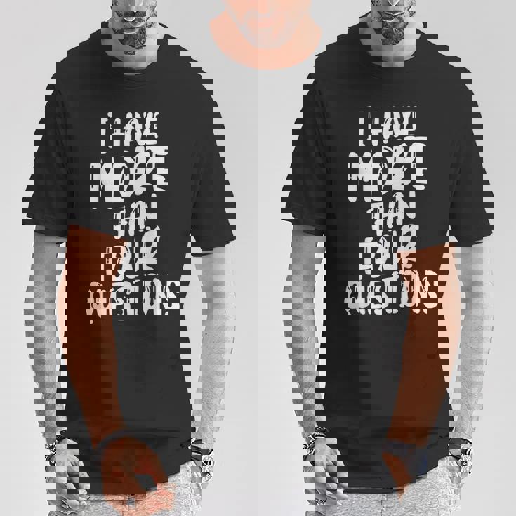 I Have More Four Questions 面白い ハッピー過越祭 キッズ Tシャツ 面白い贈り物