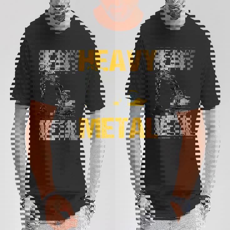 Heavy Equipment Operator Excavator Construction Backhoe Tシャツ 面白い贈り物