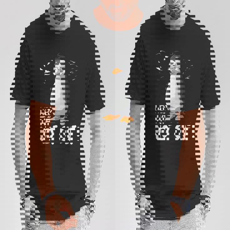 I Hold That Not Out デングリッシュのことわざ 面白い 楽しい Tシャツ 面白い贈り物