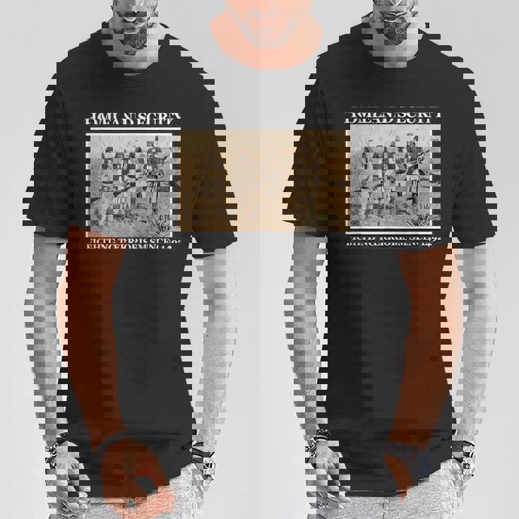 Homelandecurity Fighting Terrorismince 1492 Tシャツ 面白い贈り物