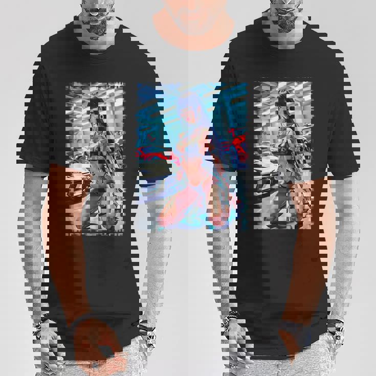 Hot Girl On メンズ Hot Asian Girl 輸入モデル Tシャツ 面白い贈り物