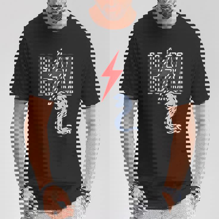 H／M ヘビーメタル《蛇 へび》巳年【どうぶつフレンズ】干支 十二支 2025 ゆるくて かわいい 動物 イラスト 面白 Tシャツ 面白い贈り物