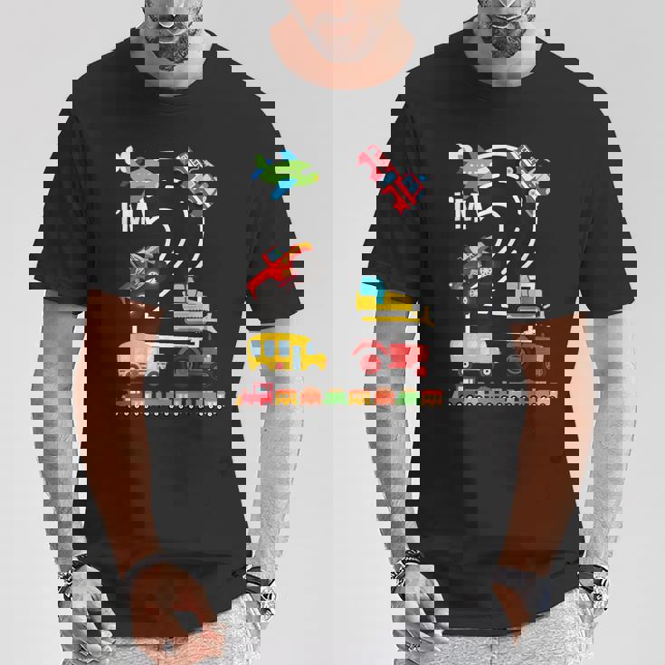 I'm 2 2歳の誕生日 トラック 乗り物 交通機関車 Tシャツ 面白い贈り物