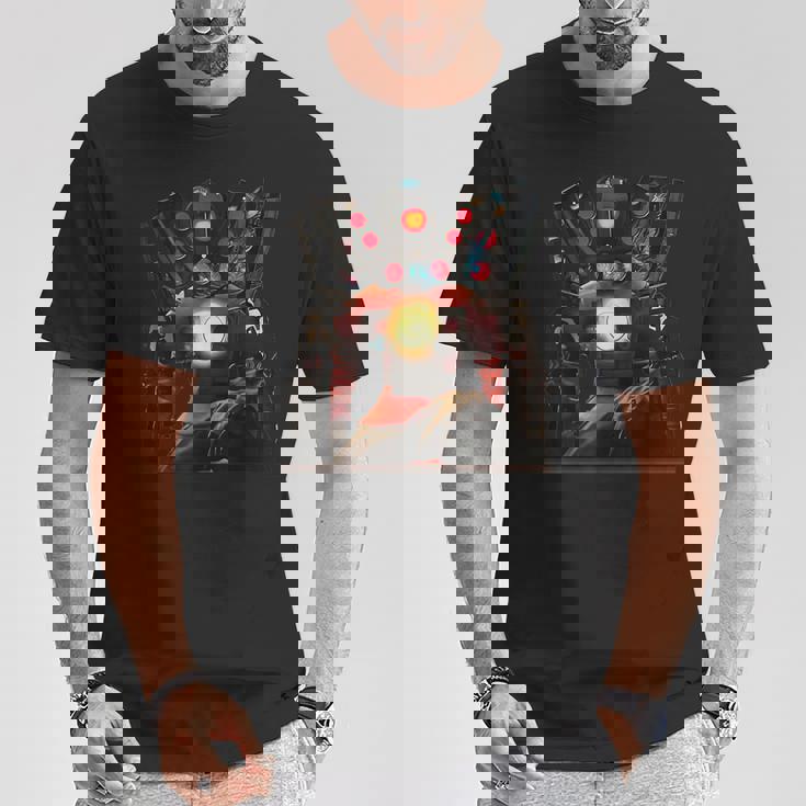 I'm The Birthday Boy スピーカーマン カメラマン トイレ テレビマン Tシャツ 面白い贈り物