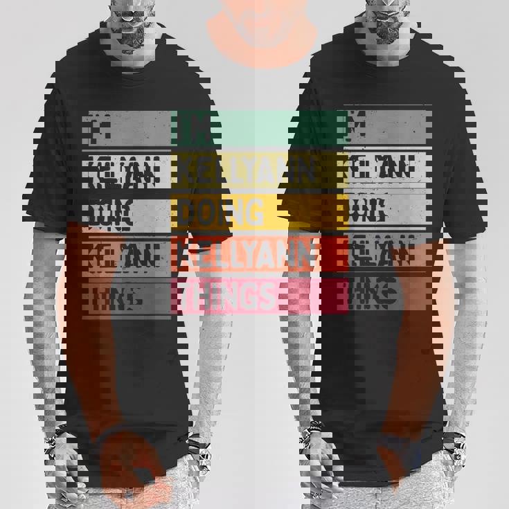 I'm Kellyann Doing Kellyann Things 面白い 名言 Tシャツ 面白い贈り物
