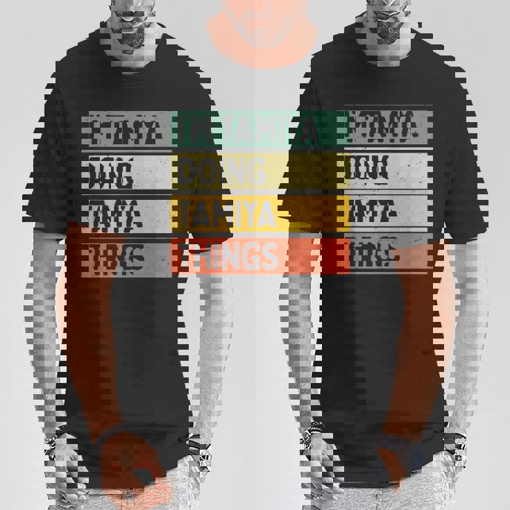 I'm Tamiya Doing Tamiya Things 面白い名言 Tシャツ 面白い贈り物