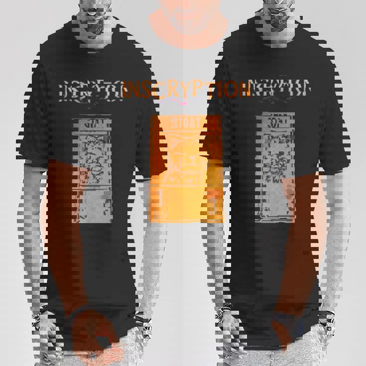 Inscryption 心理ストード カードゲーム ハロウィン 怖い Tシャツ 面白い贈り物