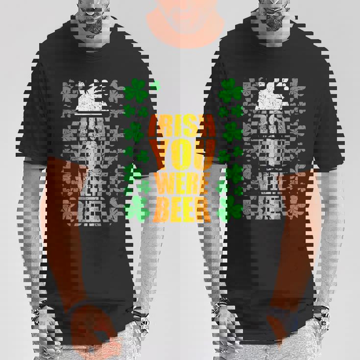 Irish You Were Beer 聖パトリックの日 ビアマグ 面白い Tシャツ 面白い贈り物