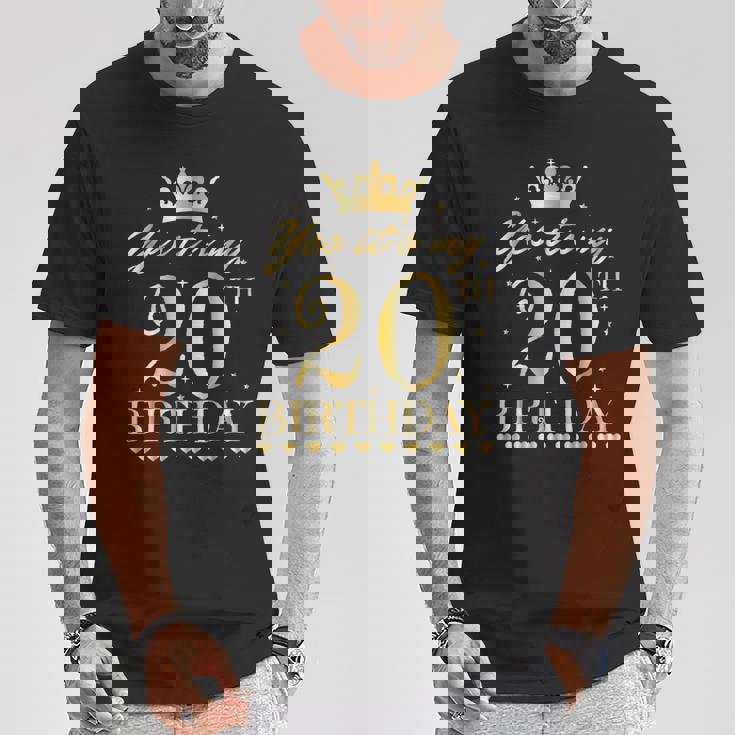 It's My 20Th Birthday Party ケーキ お祝い 楽しい20年 Tシャツ 面白い贈り物