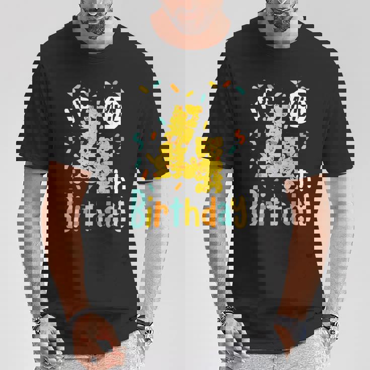 It's My 4Th Birthday ラバーダック 幼児 4歳の誕生日 Tシャツ 面白い贈り物