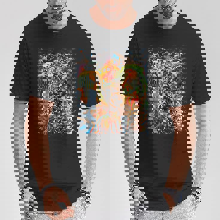 Italian Brainrot 面白い イタリアン ブレイン ロット ミーム キャラクター Tシャツ 面白い贈り物