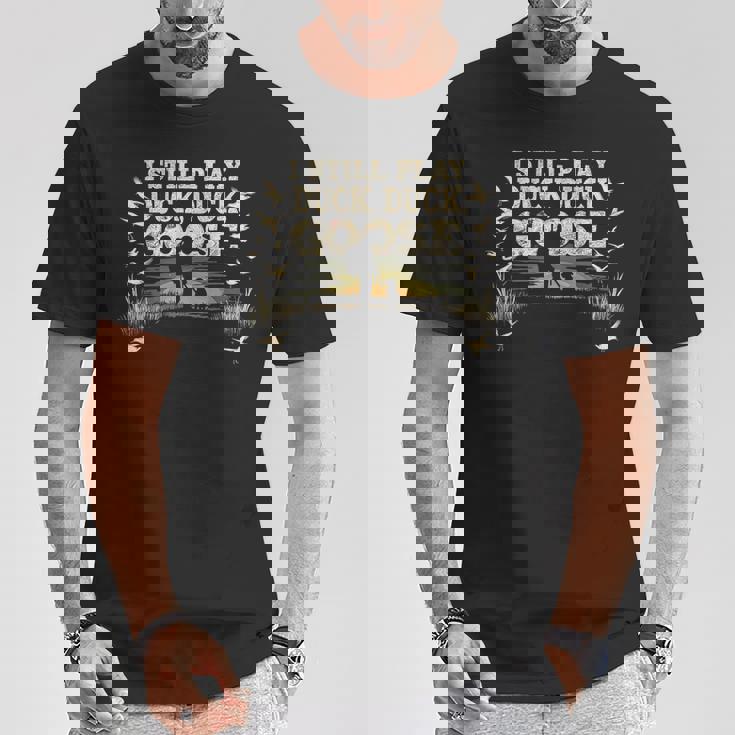 Itill Play Duck Hunting itka Camo Dux Waterfowl メンズ Tシャツ 面白い贈り物