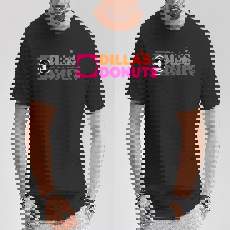 J Dillas ドーナツ ヒップホップ ジェイディー Tシャツ 面白い贈り物