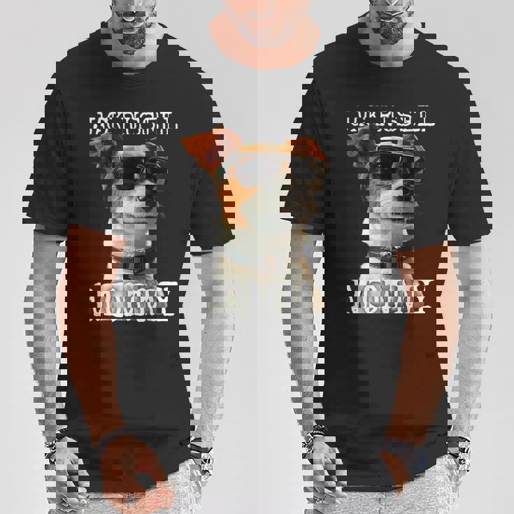 Jack Russell Mommyジャック・ラッセル ママ 母の日 お母さん ジャック・ラッセル・テリア Tシャツ 面白い贈り物