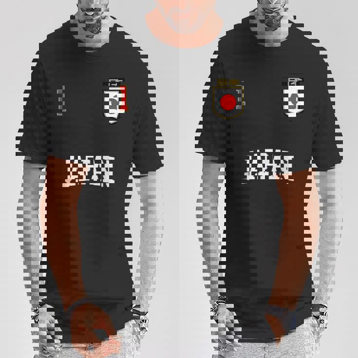 Japan チームサッカー 日本 Number 1Occer Tシャツ 面白い贈り物