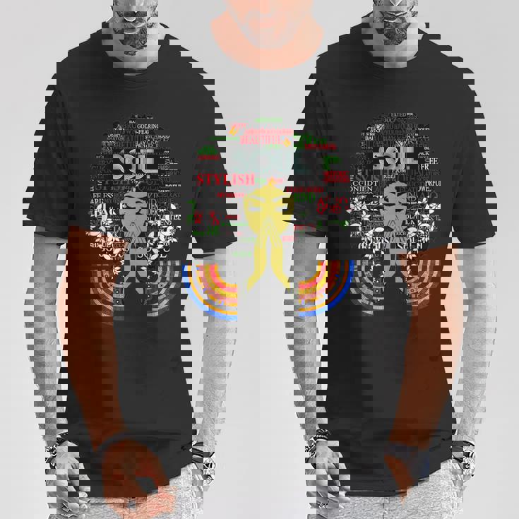 Jazz Funk &Oul アフロレトロヴィンテージミュージック Tシャツ 面白い贈り物