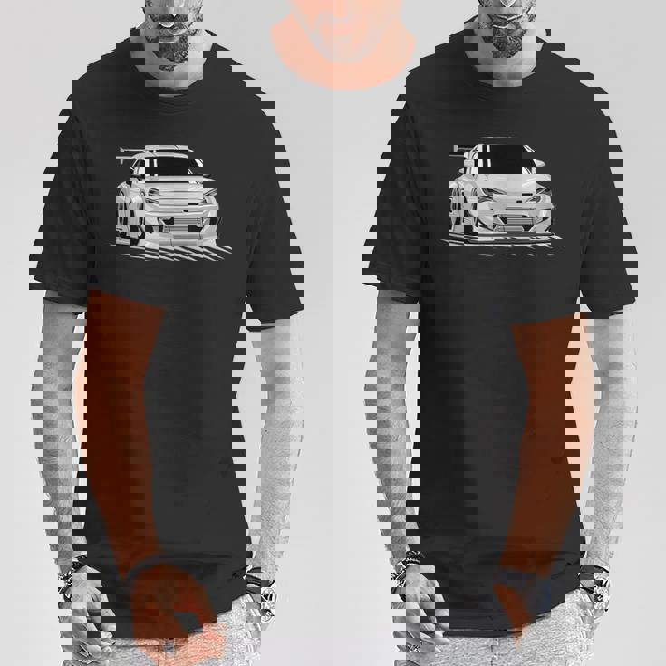 Jdm 86ドリフトスタンスイラストグラフィック。 Tシャツ 面白い贈り物