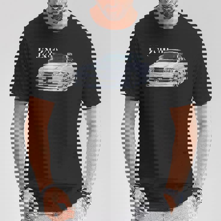 Jdm Car Jzx100 ドリフトツアー セダン 1Jz Tシャツ 面白い贈り物