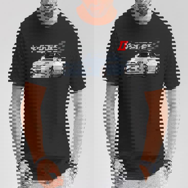 Jdm Car R34-Spec Ii Rb26 スカイライン Tシャツ 面白い贈り物
