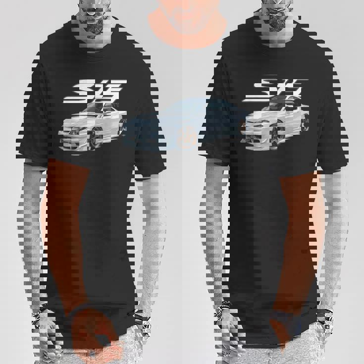 Jdm Car15ertextanced Aspen ホワイト ドリフトマシン Tシャツ 面白い贈り物