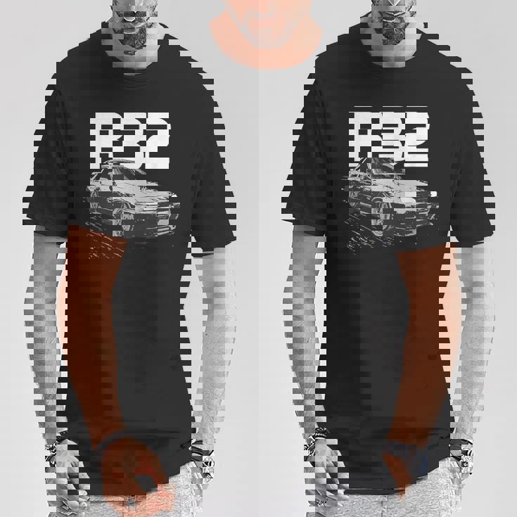 Jdm R32 ドリフトカー Tシャツ 面白い贈り物