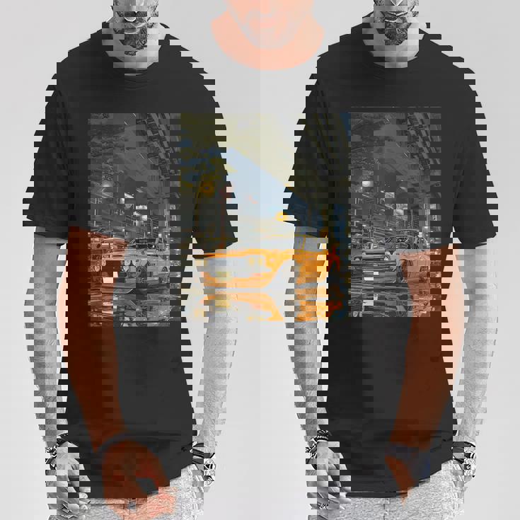 Jdm カーシーン ハコスカ 2000 Gt チューニング ドリフト 輸入 Tシャツ 面白い贈り物