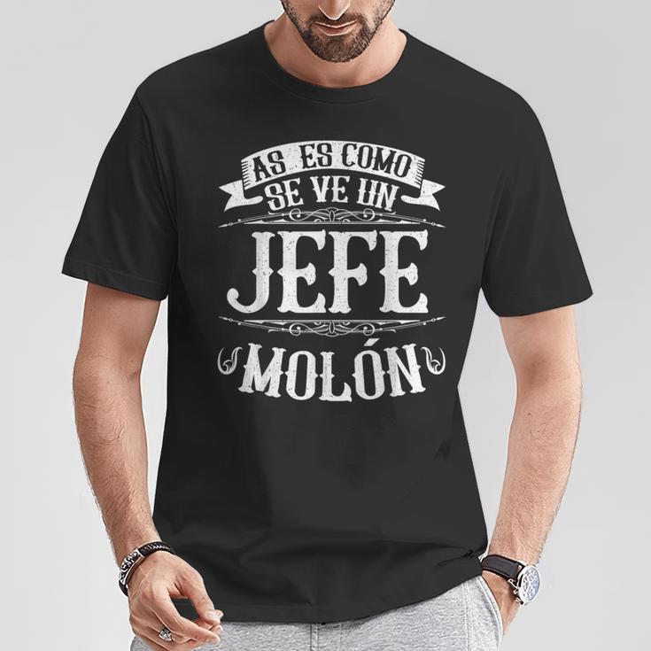 Jefe Molón Así Es Comoee Boss Divertido Oficina Camiseta unisex Regalos divertidos